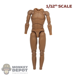 Figure: Coo Models 1/12th Base Body (No Pegs, Hands or Feet)