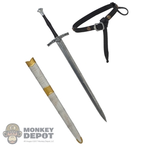 Sword: Coo Models Metal Templar Sword w/Belt