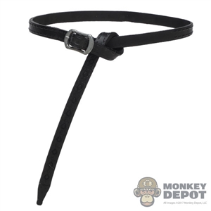 Belt: Coo Models Thin Black Plastic Belt