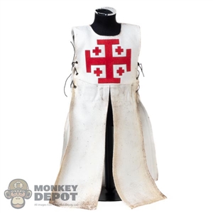 Robe: Coo Models White Templar Robe (Weathered)