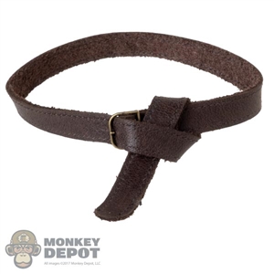 Belt: Coo Models Mens Brown Leather-Like Belt