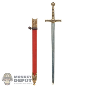 Weapon: Coo Models Metal Decorative Sword w/Scabbard