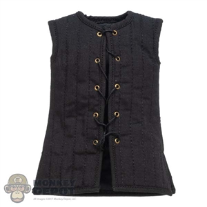 Coat: Coo Models Mens Sleeveless Black Padded Short Undercoat