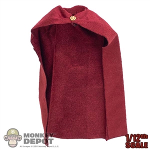 Cape: Coo Models 1/12th Mens Red Cloak