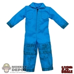 Suit: Coo Models 1/12th Mens Blue Coveralls (Weathered)