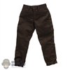 Pants: CYYToys Dark Green Mens Trousers