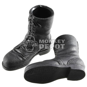 Boots Dragon German WWII Fallschirmjager front lacing