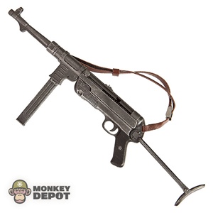 Rifle Dragon German WWII MP40 Brown Leather Sling Slider