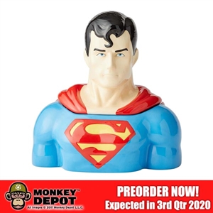 Jar: Dept 56 Superman Cookie Jar (906213)