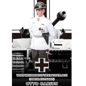 Boxed Figure: DiD Wehrmacht Heer Tiger Ace (Oberleutnant) Otto Carius - Summer Ver. (80117W)