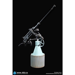 Display: DiD 1/6 WWII U-Boat 20mm Flak C/30 Anti-Aircraft Gun Diorama (60059D)