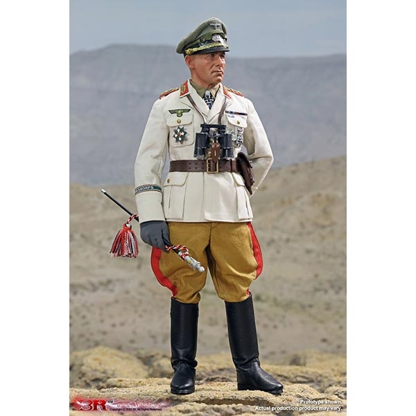 Boxed Figure: DiD General Field Marshal of German Afrika Korps - Erwin  Rommel, The Desert Fox (GM651)