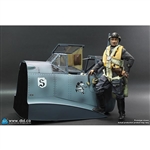 DiD 1/6th WWII Bf109 Cockpit (Grey Blue or Sand) (E60065)