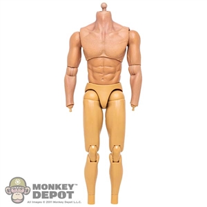 Figure: DJ Custom Mens Muscular Body w/ Wrist Pegs