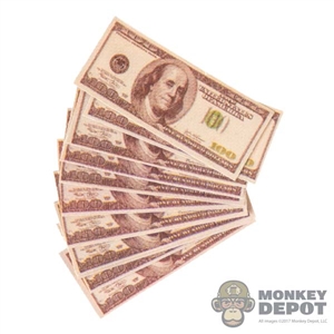 Money: Dark Toys Stack of Hundred Dollar Bills