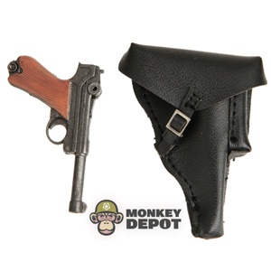 Pistol: DiD German WWII Luger w/Holster