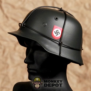 Hat: DiD German WWII M42 SS Double Decal w/Wire