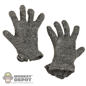 Gloves: DiD German WWII Gray Knit