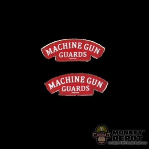Insignia: DiD British WWII Machine Gun Guards Shoulder Titles