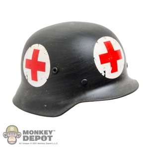 Helmet: DiD German WWII Medic Metal Helmet