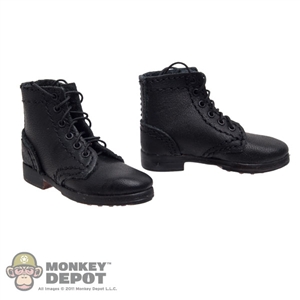 Boots: DiD German WWII Short Black Boots