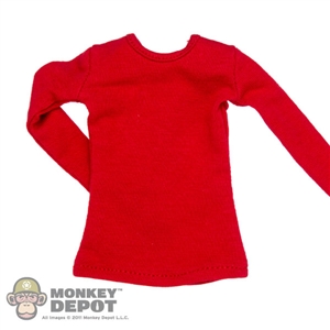 Shirt: DiD Female Red Long Sleeve Shirt