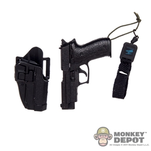 Pistol: DiD MK24 w/CQC Serpa Holster & Sidearm Retracting Tether