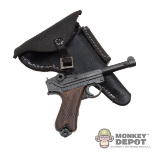 Pistol: DiD German Luger w/Leatherlike Holster