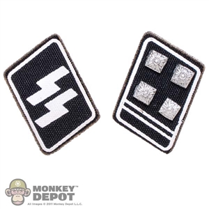 Insignia: DiD SS Collar Tabs (Obersturmbannführer)