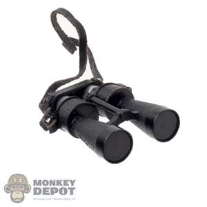Binoculars: DiD German WWII Black Binoculars