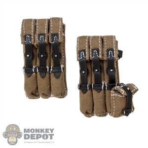 Ammo: DiD German Tan/Brown MP40 Pouches