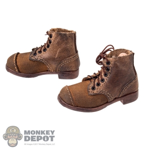 Boots: DiD German WWII Brown Boots (Weathered)