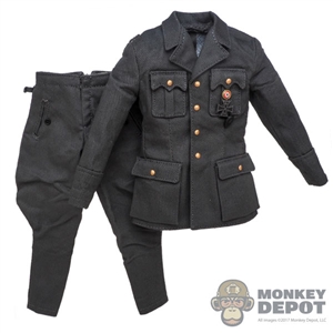 Uniform: DiD German Single Breasted Tunic w/Pants (Dark Grey)