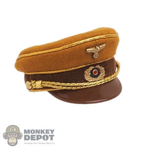 Hat: DiD German Brown Visor Cap