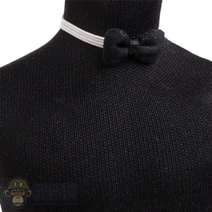 Tie: DiD Mens Black Bow Tie