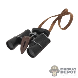 Binoculars: DiD German WWII Black Binoculars