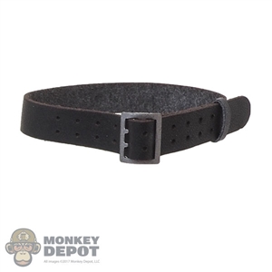 Belt: DiD German WWII Officer Belt Black (Genuine Leather)