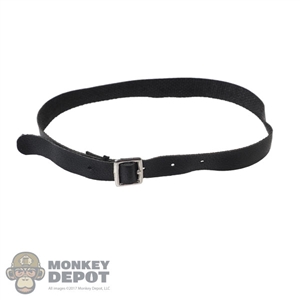 Belt: DiD Mens Black Leather-Like Belt