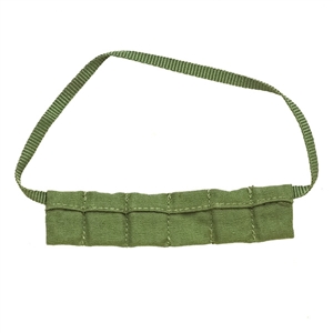 Ammo: DiD WWII 6 Pocket Bandolier (Ammo not included)