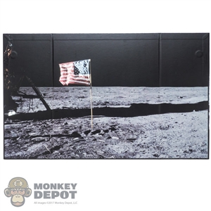 Display: DiD The Moon Landing Backdrop (23.25" X 14.5")