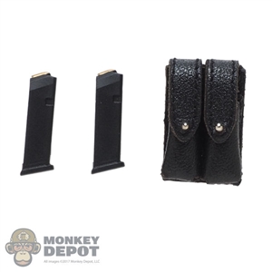 Pouch: DiD Black Magazine Pouch w/Ammo