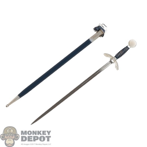 Sword: DiD Officer's Metal Sword w/Scabbard