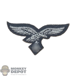 Insignia: DiD German Luftwaffe Bevo Breast Eagle (Blue)