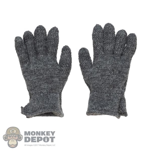 Gloves: DiD German WWII Gray Knit w/Bendy Hands