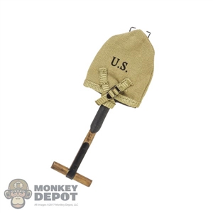 Shovel: DiD WWII US Entrenching Tool w/Cover