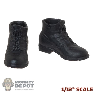 Boots: DiD 1/12th WWII German Mens Low Quarter Boots (Molded)
