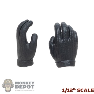 Hands: DiD 1/12th Mens Molded Grey Gloved Hands