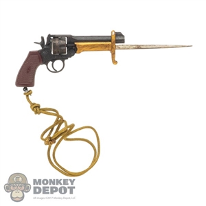 Knife: DiD Revolver Bayonet w/Scabbard + Frog (genuine leather)