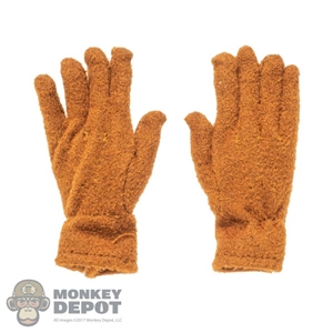 Gloves: DiD Mens Brown Gloves w/Bendy Hands