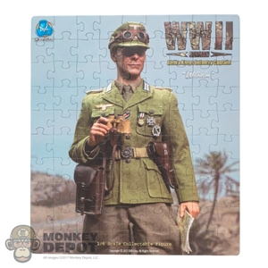 Puzzle: DiD 1/1 Scale WWII German Afrika Korps Infantry Captain Wilhelm Puzzle